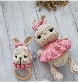 Resim Amigurumi Tombul Tavşan Set1 
