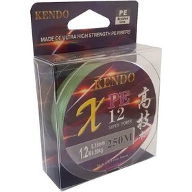 Resim Kendo 12Pe Dark Green 250M Ip Misina 