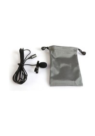 Resim Iphone Lightning + 3.5 mm Aux Girişli Profesyonel Youtuber Yaka Mikrofonu 