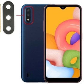 Resim Samsung Uyumlu A01Kamera Lensi Cam SM-A015F 