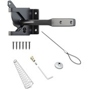 Resim Bahçe Kapısı Mandalı, Kendiliğinden Kapanan Yerçekimi Mandalı, Otomatik Yerçekimi Kolu, Kapı Kilidi, Demir, Yaylı 