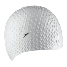 Resim Speedo Speedo Bubble Cap Af Unısex Beyaz Yüzücü Bonesi 