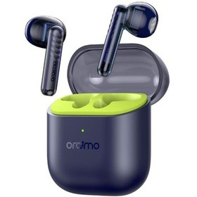 Resim Geeroyoo Oraimo Otw-330s Mavi Kablosuz Kulaklık: Sound360 Mekansal Ses, 50 Saat Çalma Süresi, Anifast Şarj, Ipx4 Su Geçirmez 
