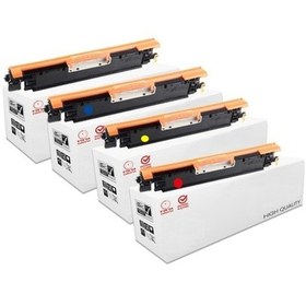 Resim Hp Color Laserjet Cp1025 Yazıcı Uyumlu Toner 126A 4 Renk 