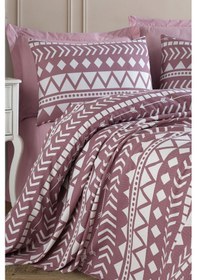 Resim Baskılı Pike Takımı Tek Kişilik Artec Lila Lila 