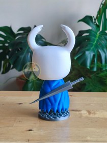 Resim Tilki Atölye 3D Baskı Figür - Hollow Knight Şövalyesi 