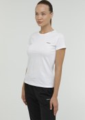 Resim Kinetix W-sn226 Basıc C Neck T-sh Beyaz Kadın Kısa Kol T-shirt 