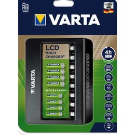 Resim Varta 57681 LCD Multi Şarj Cihazı Aa - Aaa 8'li 