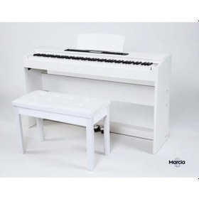 Resim Marcia Mk-820 88 Tuş Dijital Piyano Beyaz 
