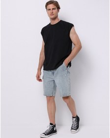 Resim Colin's Colins Boxy Fit Erkek Siyah Atlet Cl1078304 Q1.v1 Blk Siyah 