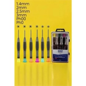 Resim Mobil Dünyası Hsnet Saat Telefon Tamir Tork Tornavida Seti 6'lı - MB000X-2FW195 