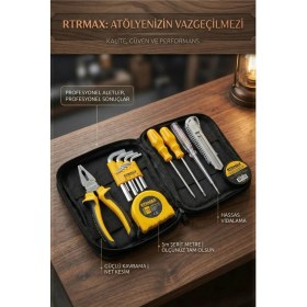 Resim Rtrmax RTK1010 Tamir-Onarım ve El Aleti Seti 17 Parça 