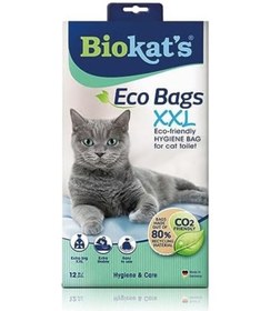 Resim Biokat's Kedi Kumu Hijyen Torbası, Xxl, 12'li 