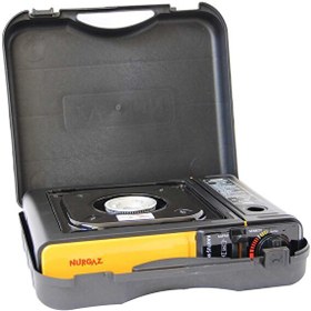 Resim Nurgaz Portatif Tekli Piknik Ocağı Siyah 