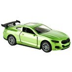 Resim Die Cast 1:32 Sesli ve Işıklı Çek Bırak Yarış Arabası Yeşil 