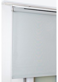 Resim Mat Gri Kumaş Kaliteli Kalın Güneşlik Stor Perde 