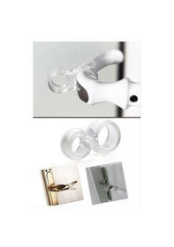 Resim Beşel 10 Adet Plastik Kapı Kolu Stoperi Kapı Kolu Tamponu - 