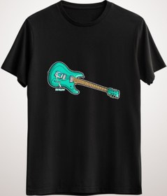 Resim GreenMint Unisex Siyah Surf Gitar Guitar I 