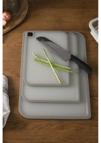 Resim Neoflam Fika Kesme Tahtası Seti 3prç Gri 