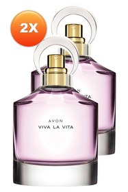 Resim Avon Viva La Vita Kadın Parfüm Edp 50 Ml. Ikili Set 