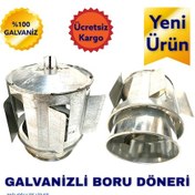 Resim Baca Boru Döneri Sapka Rüzgar Gülü 