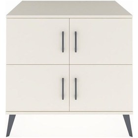 Resim Kronos Şifonyer 2 Raflı 4 Kapaklı 88x59x80 Aytaşı-aytaşı/çam Aytaşı/çam 