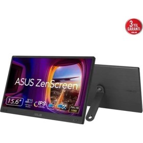 Resim Asus 15.6" IPS Zenscreen MB166CR Usbc Taşınabilir Monitör 