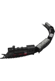 Resim Bear & Deer Ethem Oyuncak Rail King Siyah Tren Seti Büyük Boy TL06 