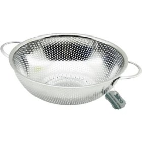 Resim Marsilyan 22CM Metal Kulplu Çelik Sepet Süzgeç Ince Tel Ayaklı (4940) 