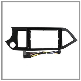 Resim Govimaks Kıa Pıcanto 2011-2016 Uyumlu 9" Siyah Androıd Multimedya Çerçevesi - Soket 