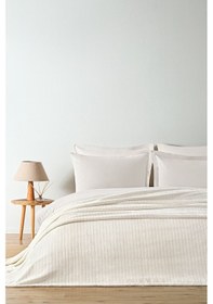 Resim Puffy Trinity Tek Kişilik Wellsoft Battaniye - Şampanya 