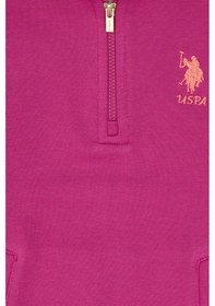 Resim U.s. Polo Assn. Kız Çocuk Pembe Sweatshirt 50314267-vr041 Pembe 