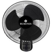 Resim Rubenis Rbsr80 Plus 130w Siyah Duvar Vantilatör 