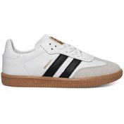 Resim trender Black Sea Zenne 608 Beyaz Siyah Kadın Sneaker BS03C608 