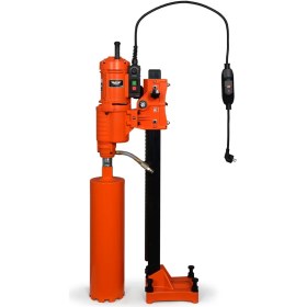 Resim Aks 2550E Düz Sehpalı 4350 W 255 mm Hız Devir Ayarlı Karot Makinesi 