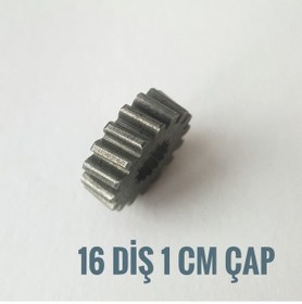 Resim Honda Crv için Sunroof Motor Dişlisi 13.5 MM 16 Diş 