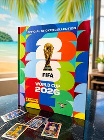 Resim Panini Fifa World Cup 2026 sert kapak sticker albüm 