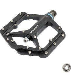 Resim Impact Pedal - CLUT, Alüminyum, Tek Rulmanlı, Siyah 