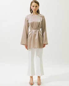 Resim Hana Organza Blouse Mink - MINK / 36 