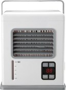 Resim Akıllı Dijital Ekran Mini Hava Soğutucu Beyaz 2766 Beyaz 
