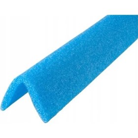 Resim Re Oam 20 mt Eşya Mobilya Ambalaj Köpüğü Kenar Köşe Koruyucu L Profil 7x7 cm Strafor Köpü 