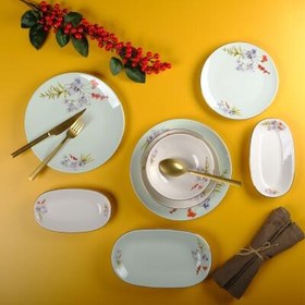 Resim Aryıldız Violet 29 Parça 6 Kişilik Yemek Takımı 