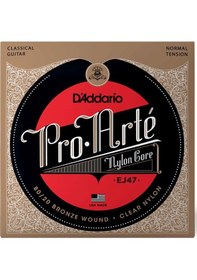 Resim D'addario Ej47 Pro Arte Normal Tension 80/20 Bronze Klasik Gitar Teli 