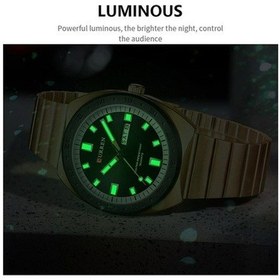 Resim Besthome1 Erkek Curren Takvim Çelik İş Kuvars İzle, Altın Siyah Farklı Renkler Çok Renkli Stile Çok Renkli 