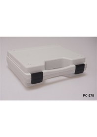 Resim PC-278 Açık Gri Plastik Çanta 275 x 230 x 81 mm 