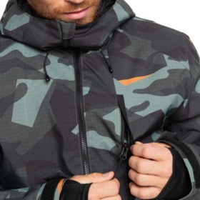 Resim Quiksilver Mission Printed Erkek Snowboard Ceketi 