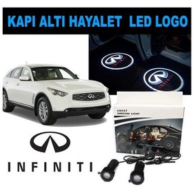 Resim Kapı Altı 3D Hayalet Led Logo Infiniti 