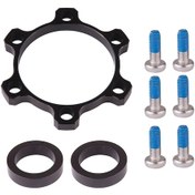 Resim Xiyyadms Ön Frenli Jant Adaptörü: Alüminyum 100 15 Mm'den 110 15 Mm'ye Dönüştürücü, 30.5g Ağırlık Çok Renkli 