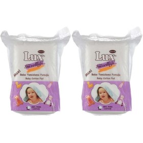 Resim LUX Bebek Temizleme Pamuğu 120 Adet (2PK*60) 