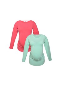 Resim Luvmabelly Myra2305_2306 Hamile Tshirt Seti 
